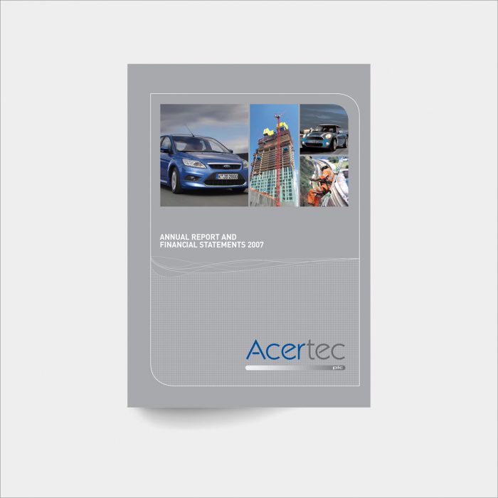 Acertec plc – annual report
