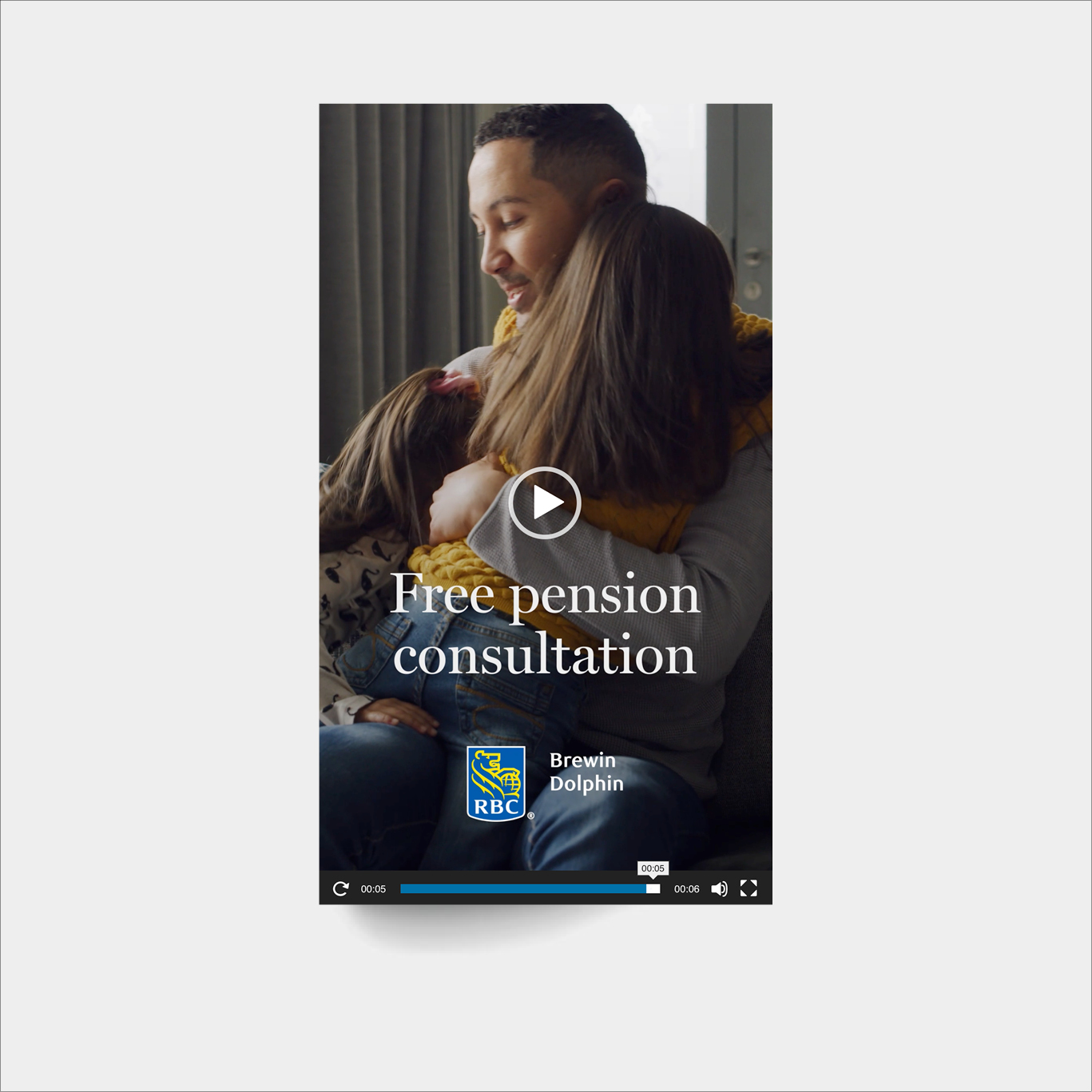 RBC Brewin Dolphin – Facebook ad concept