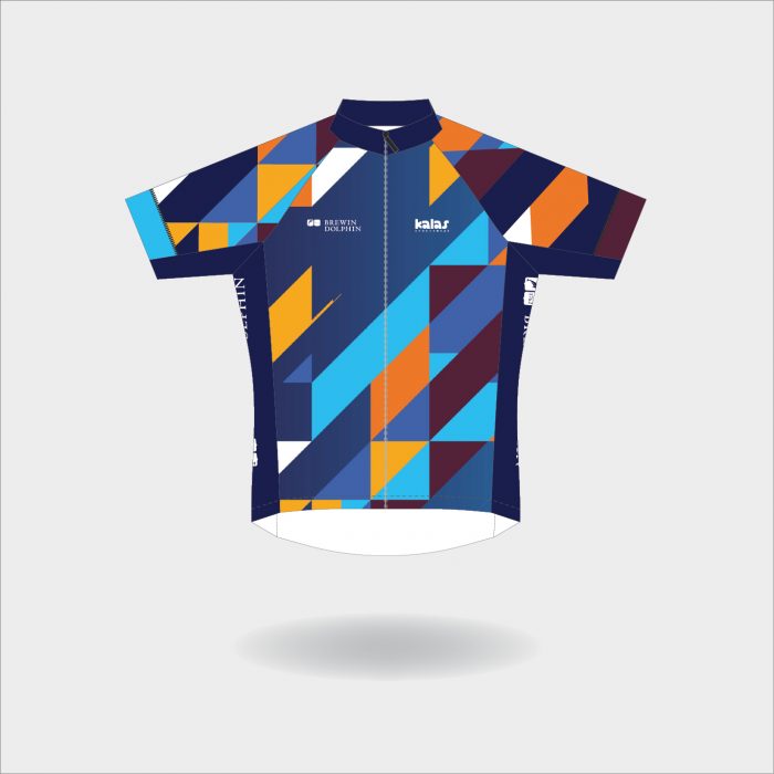 Brewin Dolphin Cycling event shirt design
